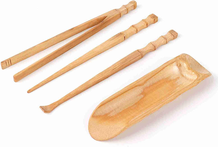 4 Stücke Teelöffel Chinesisches Klassisches Teeservice Werkzeug Teezeremonie Zubehör Chinesisches Ku
