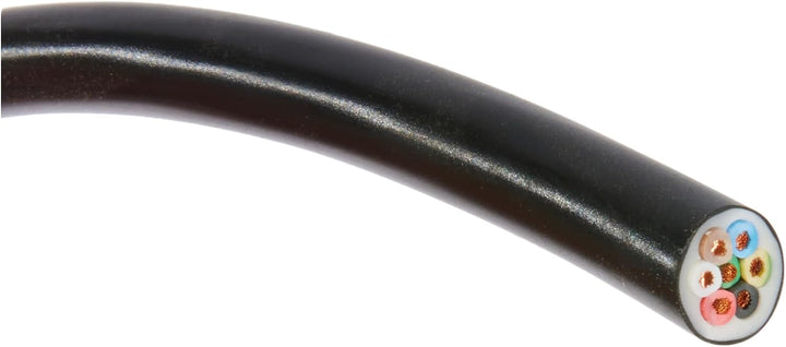 as - Schwabe Camping Fahrzeugleitung 7x1 – 12 V Verbindung für Outdoor &amp; Caravan – Adapter-Kabel 5 m