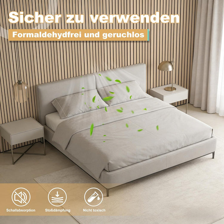 3D Akustikpaneele 120 x 60 x 2,2 cm, Holz Optik Paneele, Wandpaneele in Holzoptik als Schallabsorber