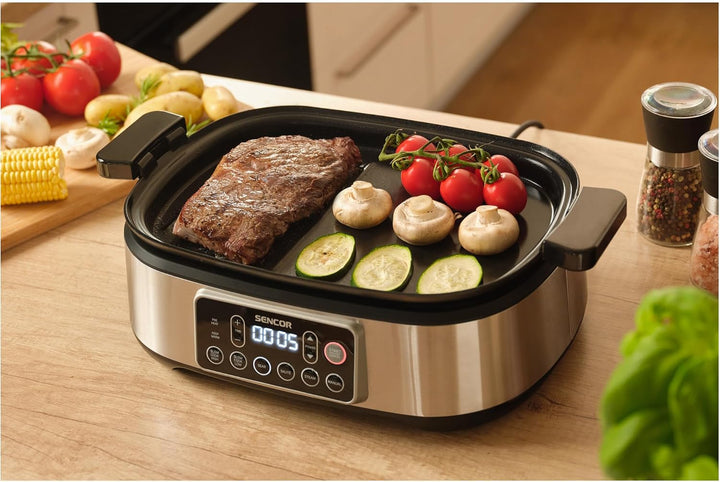 Multifunktions-Slowcooker und Grill SPR 6300BK SENCOR