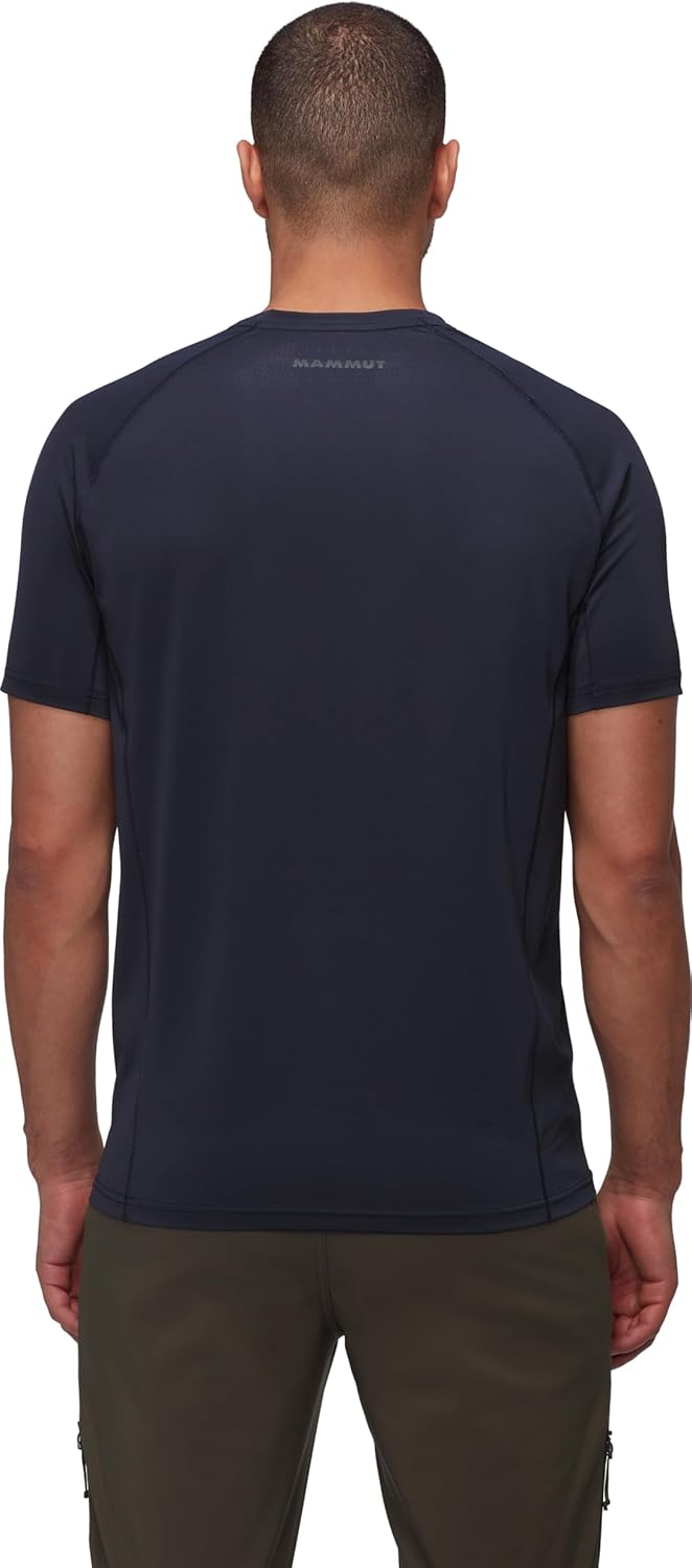 Mammut Selun FL T-Shirt mit Logo für Herren Marine-steel S, Marine-steel S