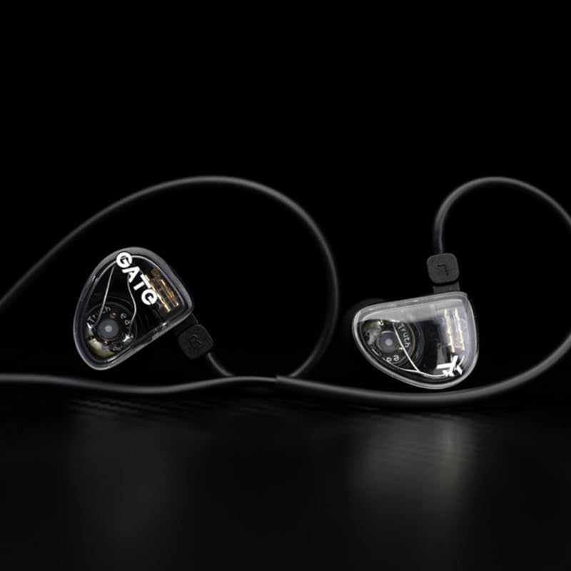 Truthear Gate In-Ear-Kopfhörer, dynamischer Treiber, 3,5 mm, austauschbares Kopfhörerkabel, ohne Mik
