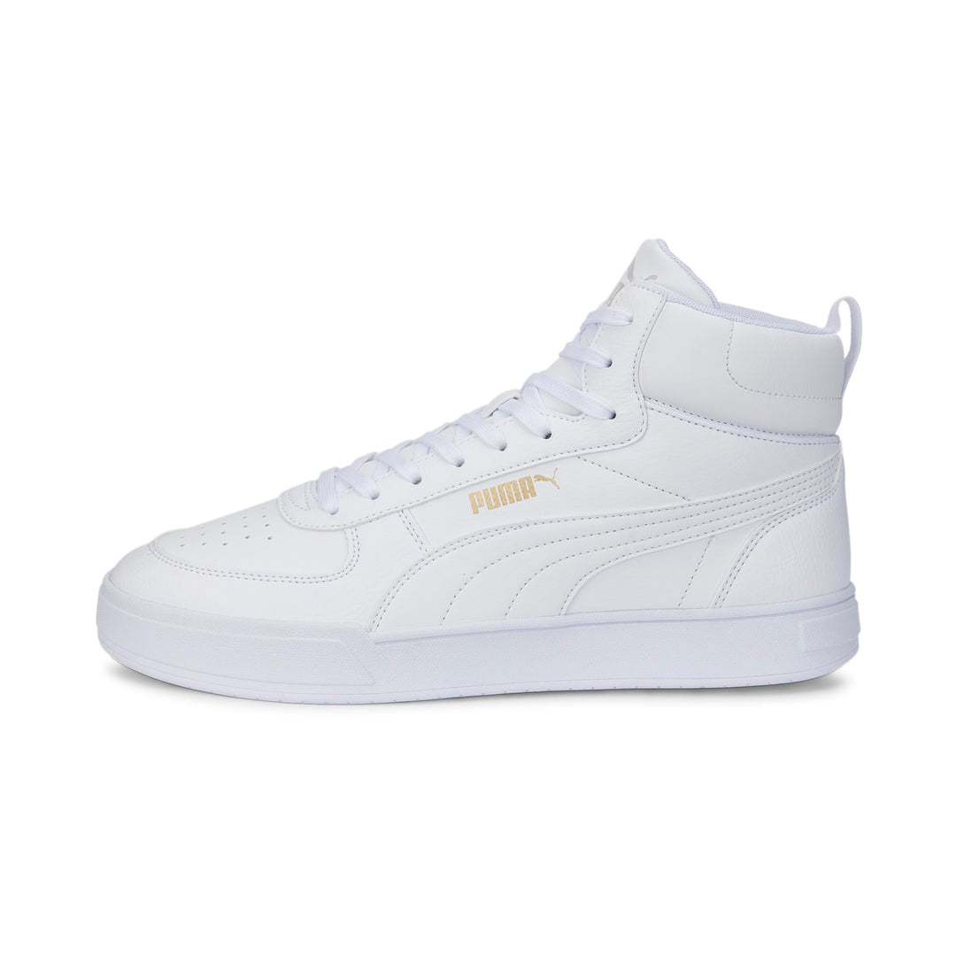 Puma Jungen Puma Caven 2.0 MidSneaker 37.5 EU Puma White Puma White Puma Team Gold Gray Violet, 37.5