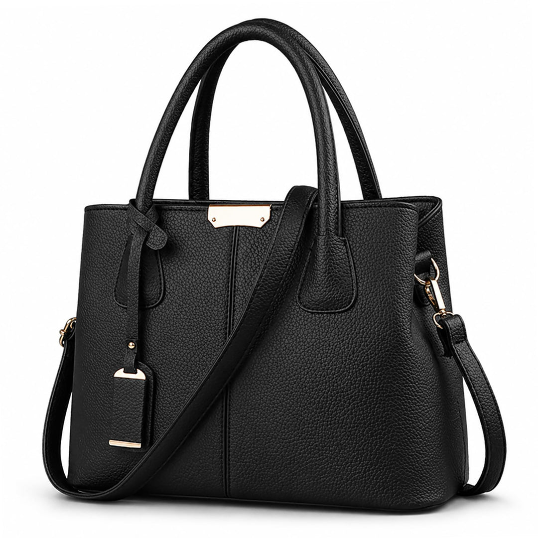 VARLIVOO Elegant Damen Handtasche Schultertasche Frauen Umhängetasche Taschen Shopper Wasserdicht PU