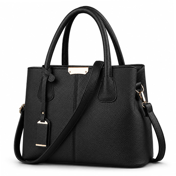 VARLIVOO Elegant Damen Handtasche Schultertasche Frauen Umhängetasche Taschen Shopper Wasserdicht PU