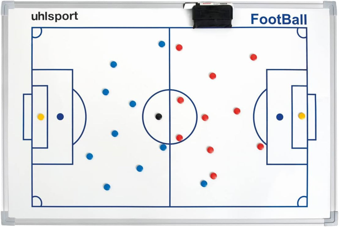 uhlsport TAKTIKTAFEL INKL. Magnet Spiel Weiss Einheitsgrösse, Einheitsgrösse