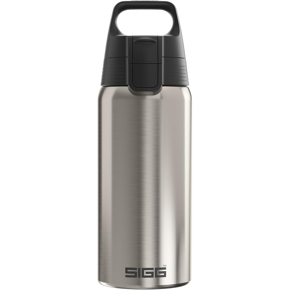 SIGG - Isolierte Trinkflasche - Thermosflasche Shield Therm One Brushed - kohlensäurehaltige Getränk