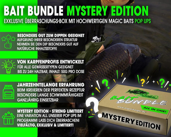 Angel-Berger Magic Baits Mystery Edition Pop Ups Überraschungs Bait Bundle Surprise Köderset Floatin