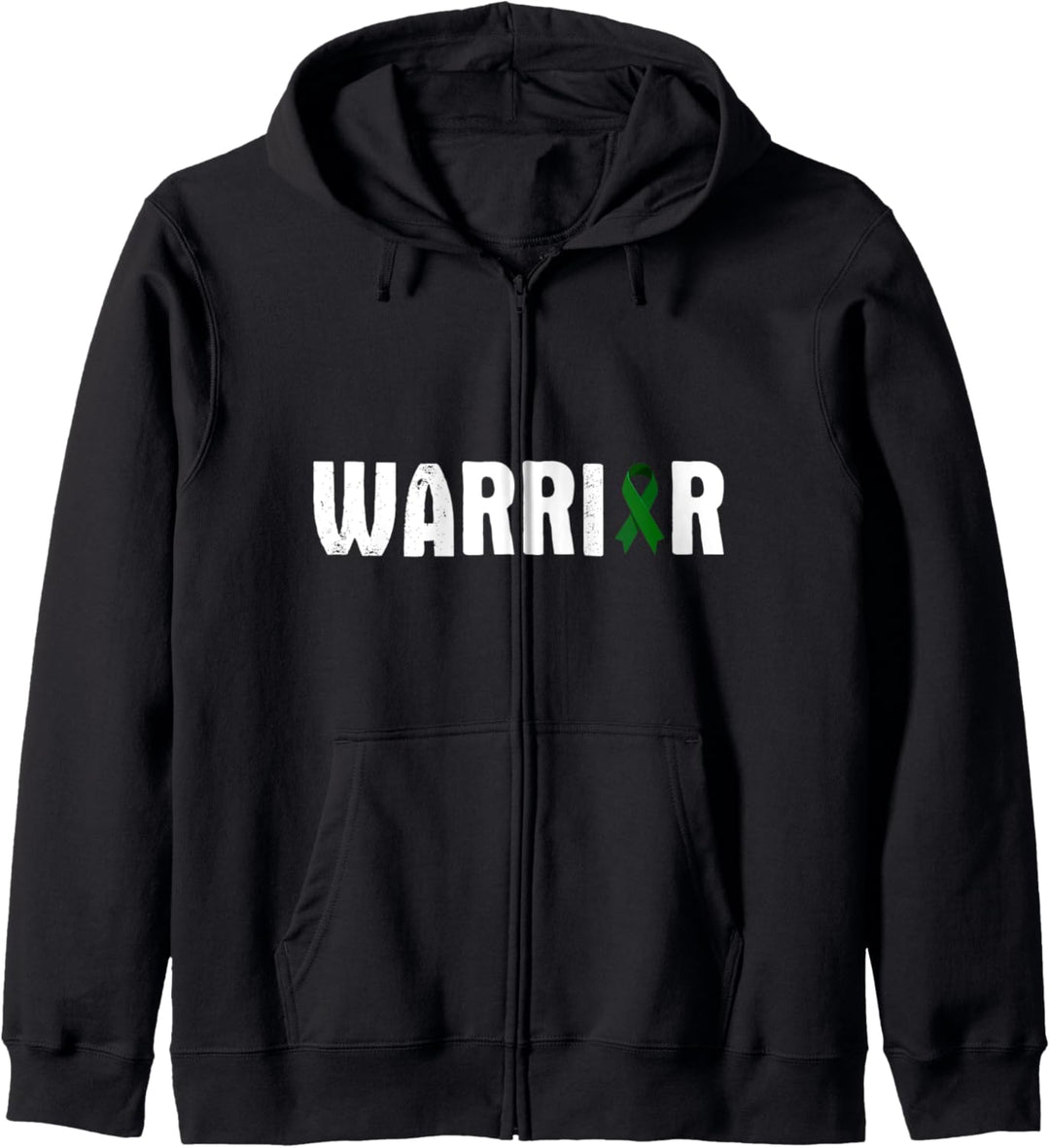Depression Warrior - Awareness Fighter Zitat Spruch Kapuzenjacke