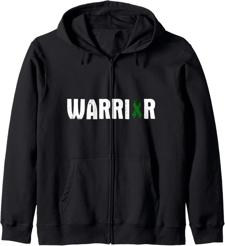 Depression Warrior - Awareness Fighter Zitat Spruch Kapuzenjacke