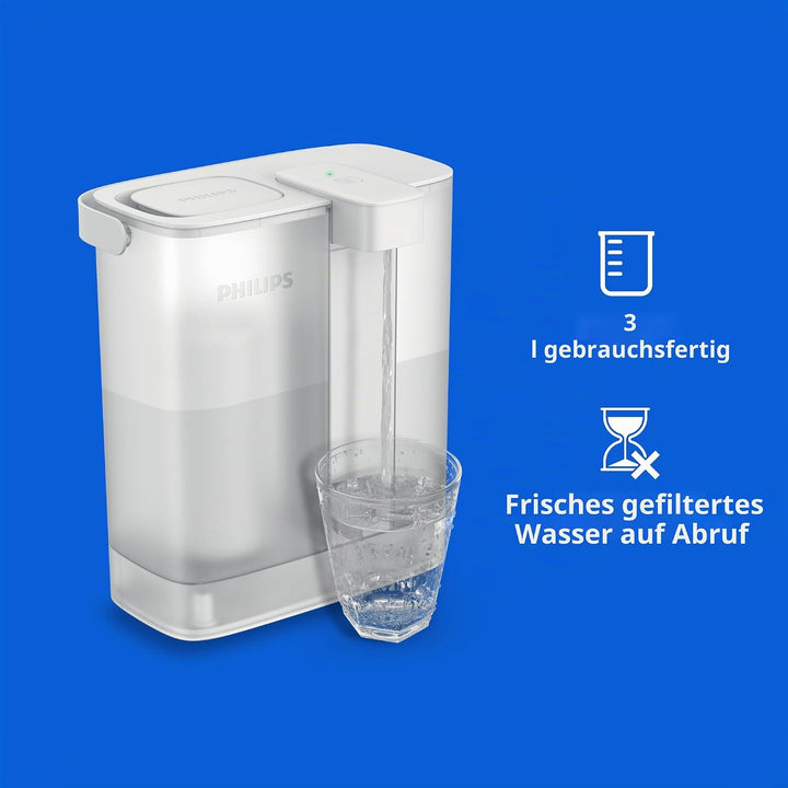 Philips Water Ersatzfilter für Wasserdispenser mit gefiltertem Wasser auf Knopfdruck – 3er-Pack, Ges