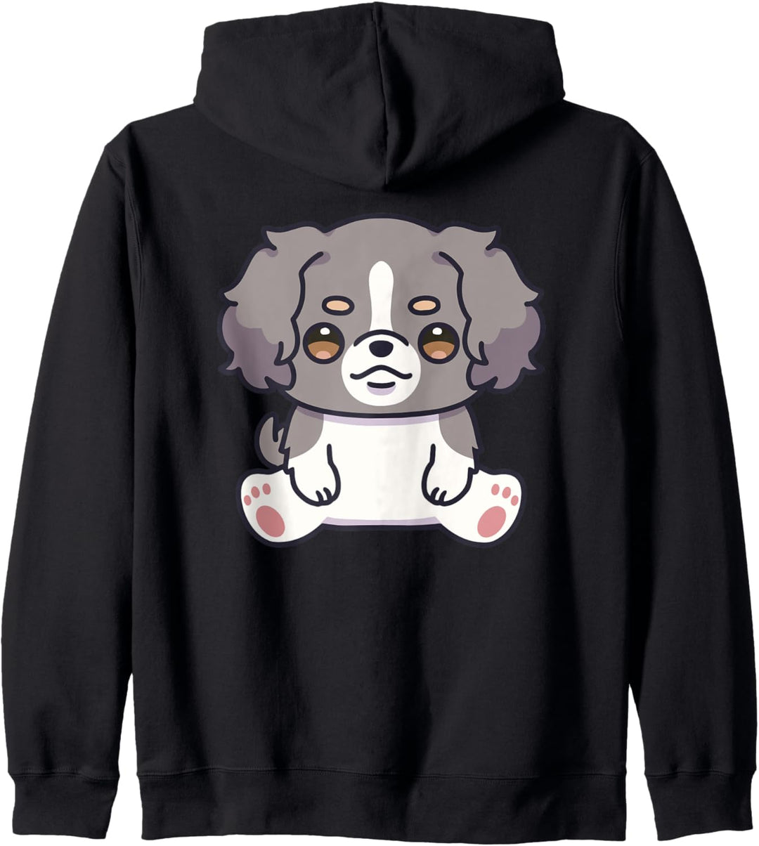 Cavalier King Charles Spaniel Kawaii Anime Welpe Hund Dog Kapuzenjacke