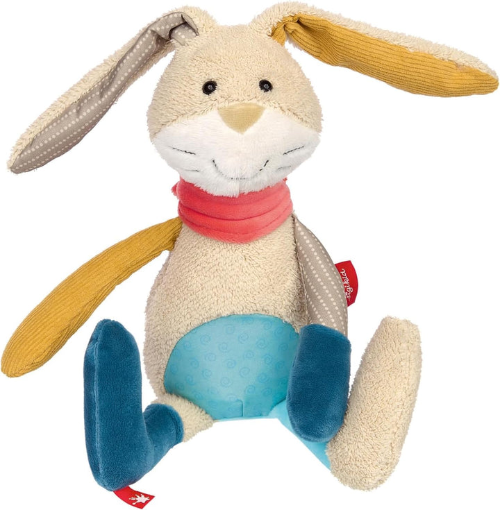 sigikid 42851, Patchwork Sweety Kuscheltier, Mehrfarbig/Hase