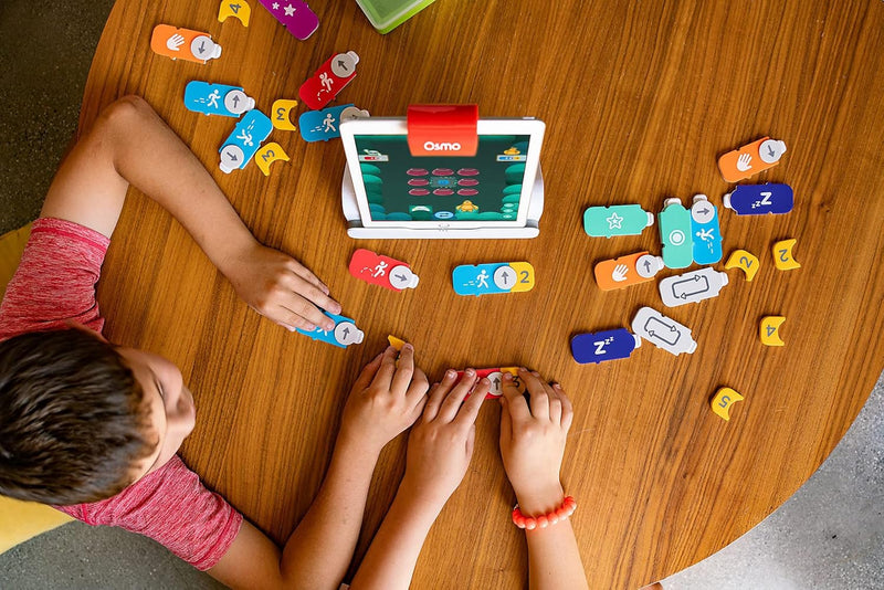 Osmo - Coding Starter Kit for iPad - 3 Hands-on Learning Games - Ages 5-10+ - Learn to Code, Coding