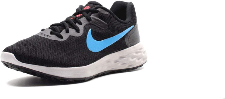 Nike Herren Revolution Laufschuh 42.5 EU Black Laser Blue Cobblestone, 42.5 EU Black Laser Blue Cobb