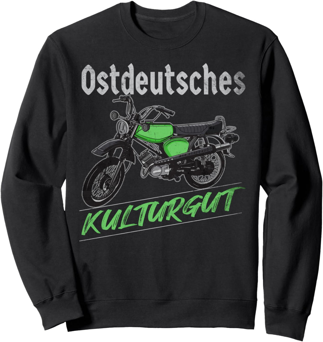 "Ostdeutsches Kulturgut" Enduro Moped s51 Design Simme Sweatshirt
