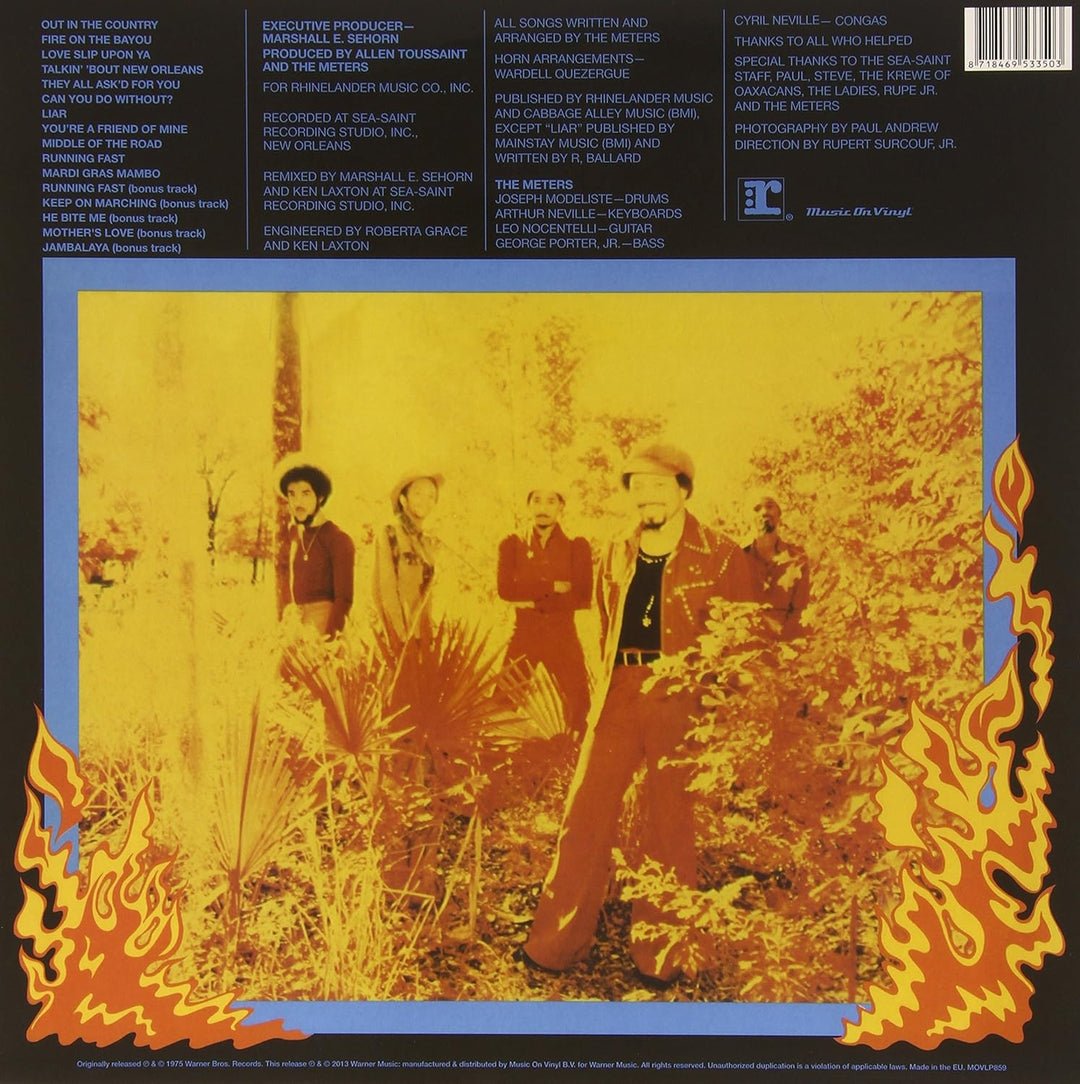 Fire on the Bayou+5, Vinyl
