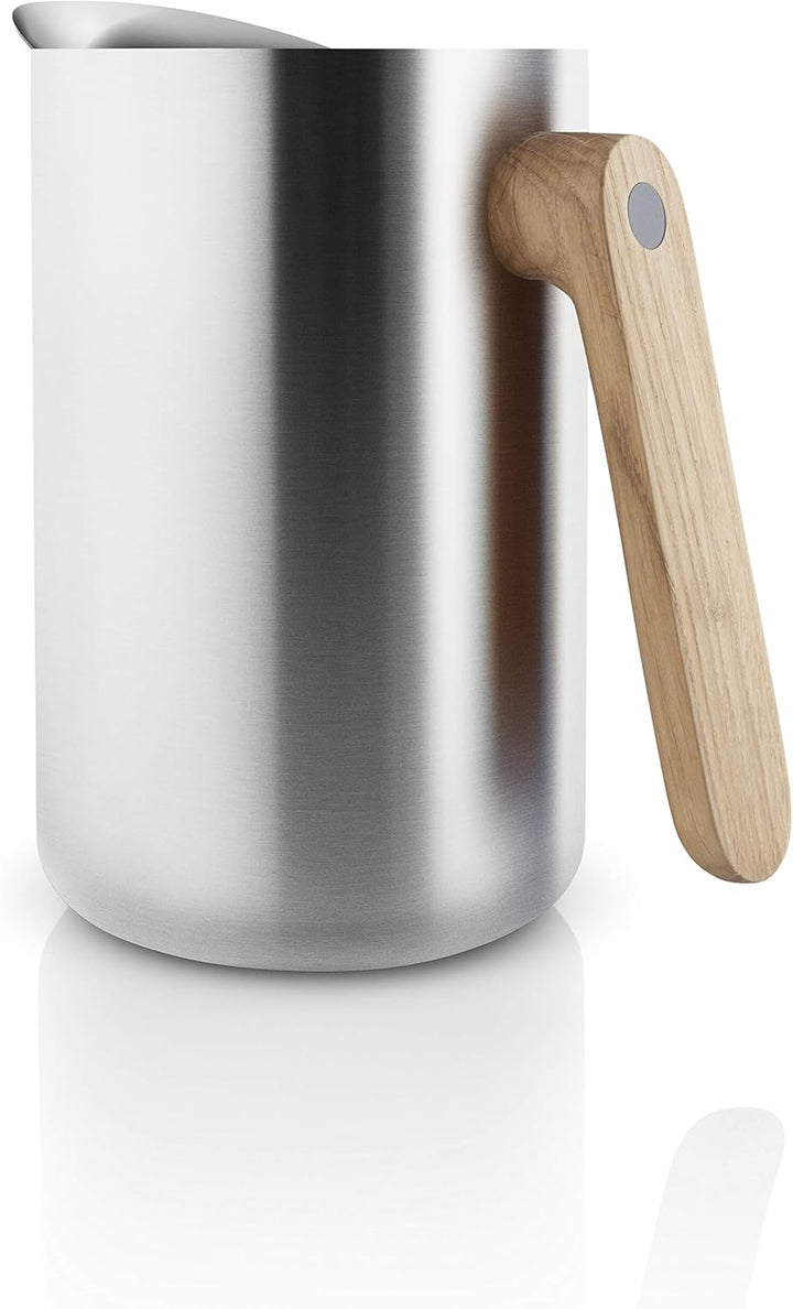 EVA SOLO | Isolierkanne 1,0l Nordic Kitchen Edelstahl | Der Vakuumstahleinsatz hält den Kaffee sehr