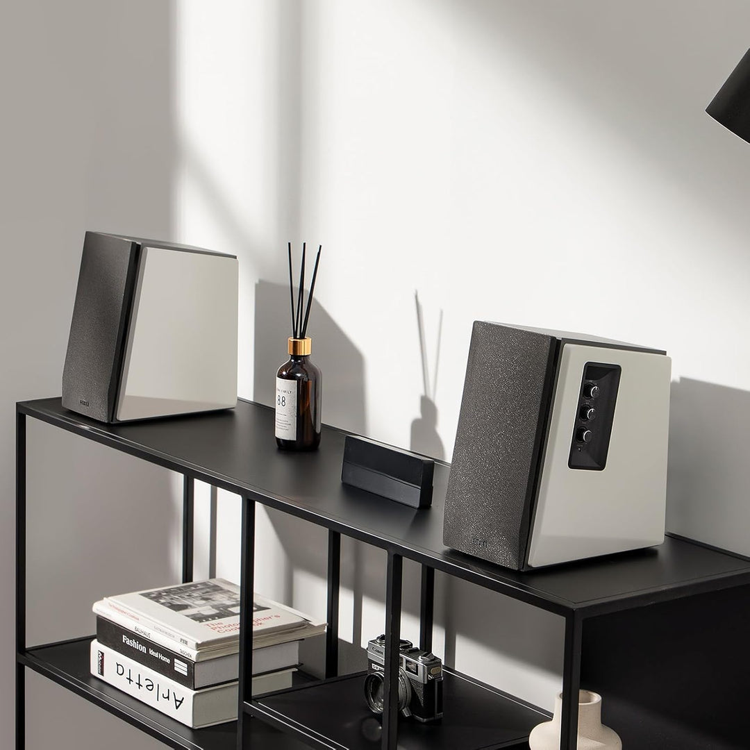 Aktivboxen Edifier Studio R1700BT 2.0 weiss/silber Bluetooth White/Silver (Single), White/Silver (Si