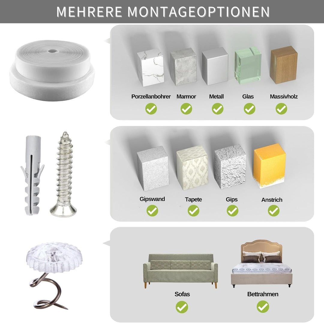 JanYoo 2 Stück Kratzmatte aus Sisal, Kratzmatte für Katzen, mit Klebeband, Katzenkratzmatte, Teppich