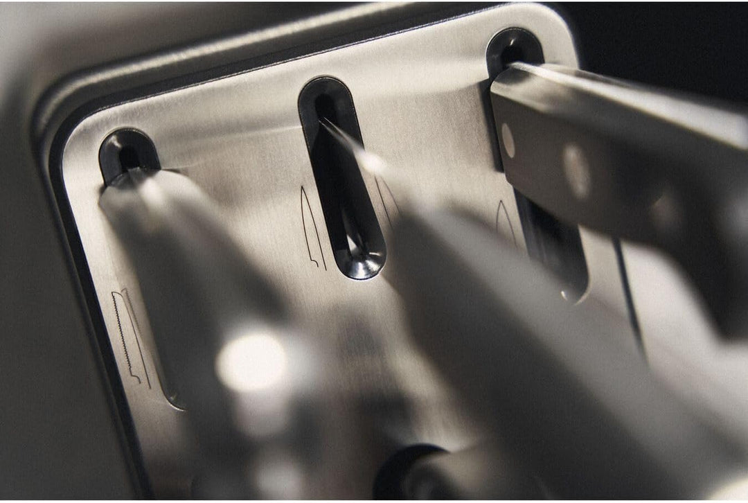 Messerblock Set Selbstschärfend / Esche / 7-teilig