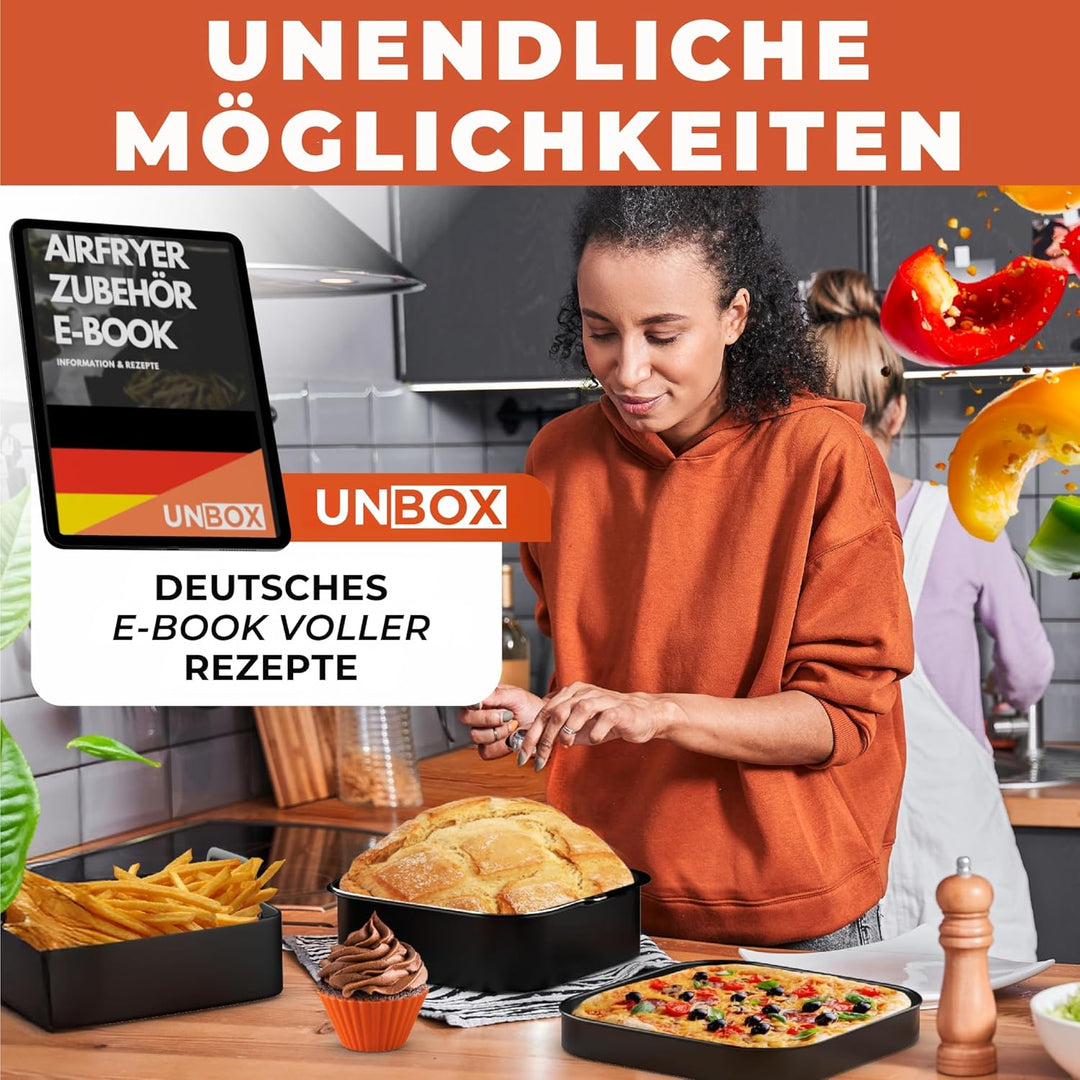 UNBOX Heissluftfritteuse Zubehör für COSORI Turbo Tower Pro Smart 10,8L - COSORI Turboblaze Zubehör
