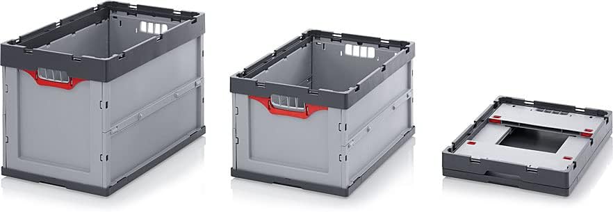 Auer Packaging Profi-Faltbox 60 x 40 x 22 inkl. gratis Zollstock Eurobehälter klappbar faltbar stape