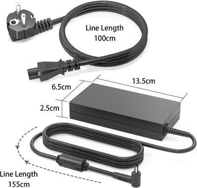 QYD 19V 120W Notebook Netzteil für ladegerät Asus Vivobook GL550 GL551 N550 N53 N55 N56 N70 ADP-120Z