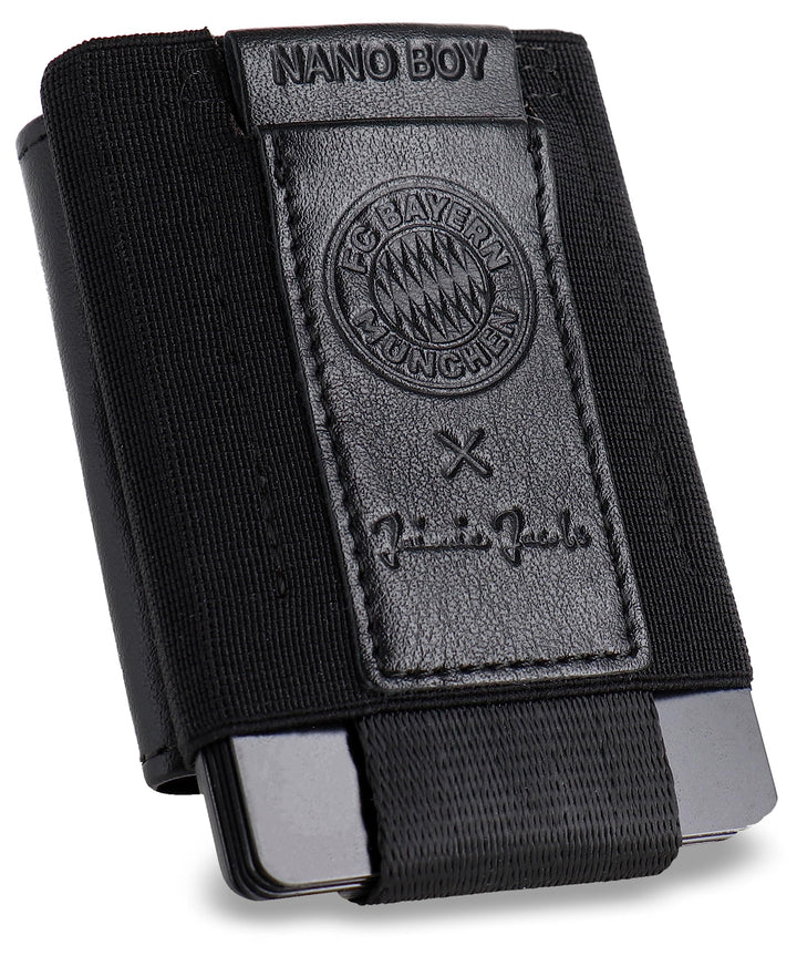 Jaimie Jacobs Nano Boy FC Bayern München Edition Kleiner Geldbeutel Textil Zugband 13 Karten Scheine
