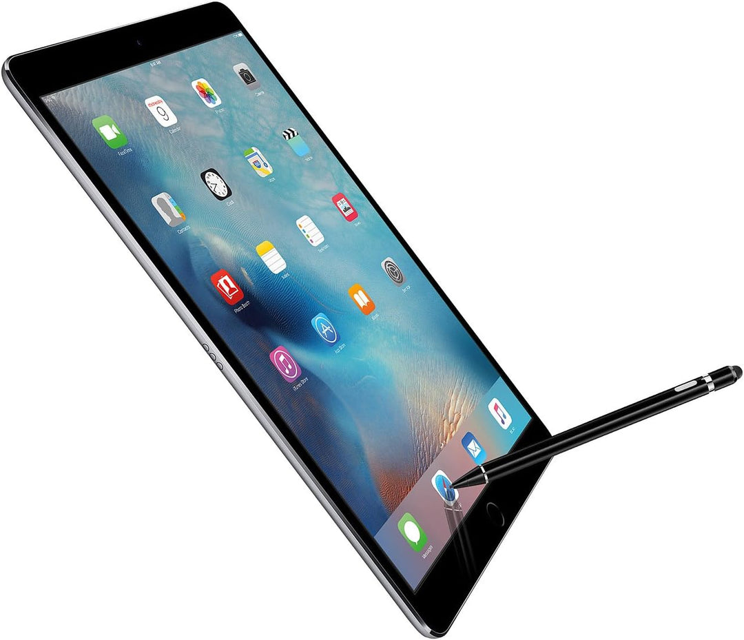 Callstel Tablet Stift: Aktiver Touchscreen-Eingabestift mit integr. Akku, auch für kompatibel mit iP