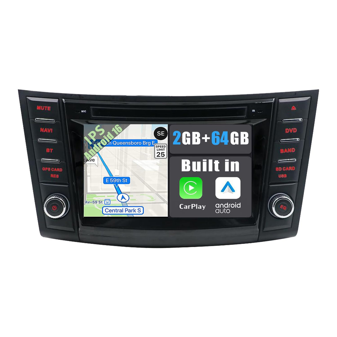 YUNTX Android 12 Autoradio Passt für Suzuki Swift/Eritiga (2011-2017) - KOSTENLOSE Rückfahrkamera &amp;