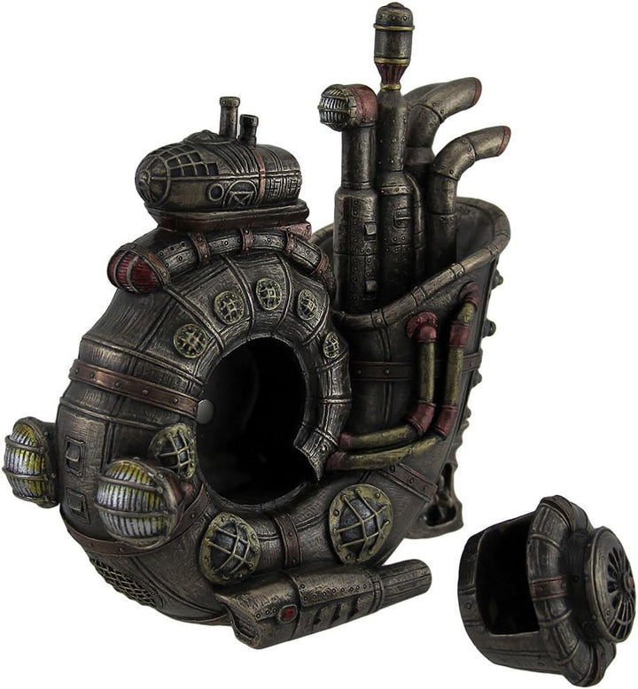 Veronese Design Secret U-Boot Steampunk Nautilus Shell Schmuckkästchen