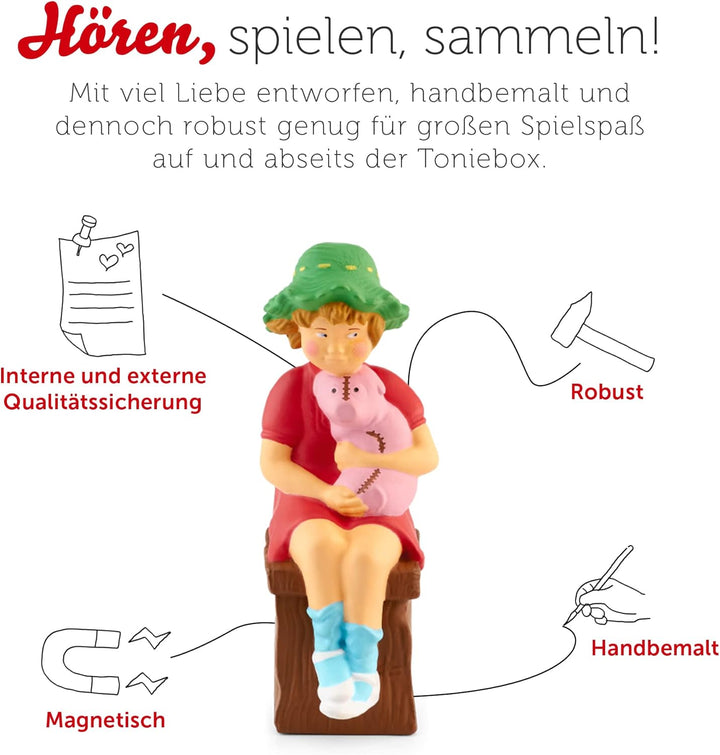 tonies Hörfiguren für Toniebox, Astrid Lindgren: Lotta – NA klar, Lotta kann Radfahren/Lotta zieht u