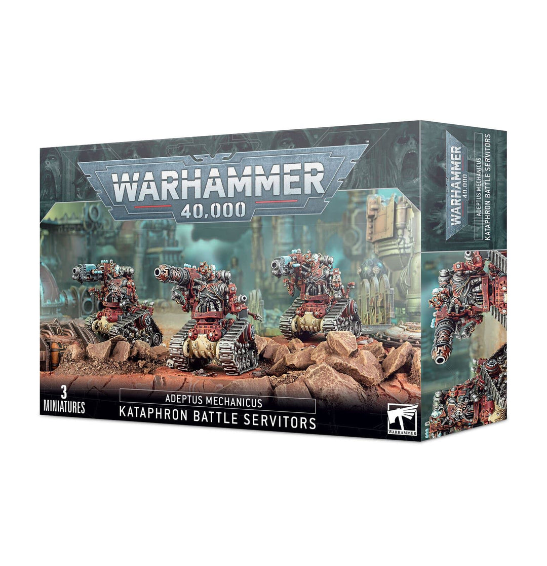 GAMES WORKSHOP 9900000000 Adeptus Mech Kataphron Battle Servitors Kunststoff-Kit