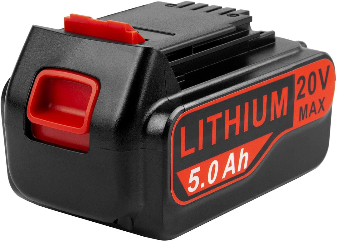 20V 5.0Ah Akku für Black+Decker 18V/20V ASUNCELL Li-ion Ersatzakku für alle 18V/20V Black & Decker H