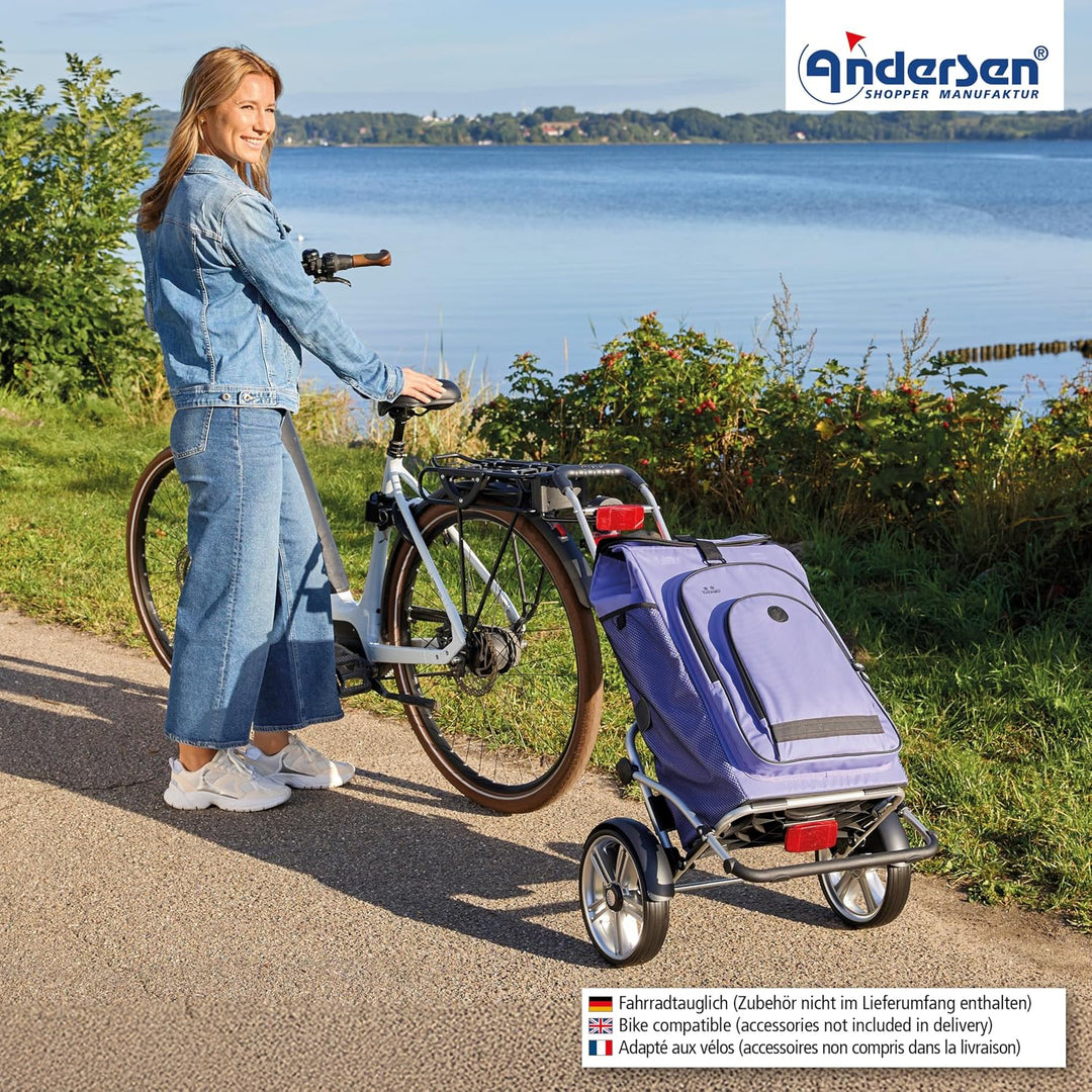 ANDERSEN Einkaufstrolley - Royal Sh. Plus Hydro 3.0 Flieder, Flieder