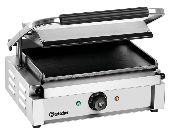 Bartscher Elektro-Kontaktgrill 2,2 kW Grillplatten glatt Gastronomiebedarf