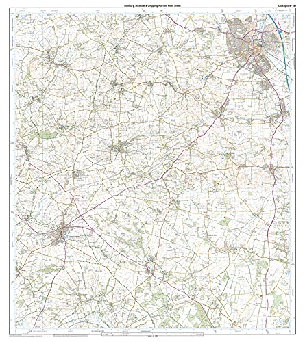 Banbury, Bicester and Chipping Norton (OS Explorer Map, Band 191), Karte