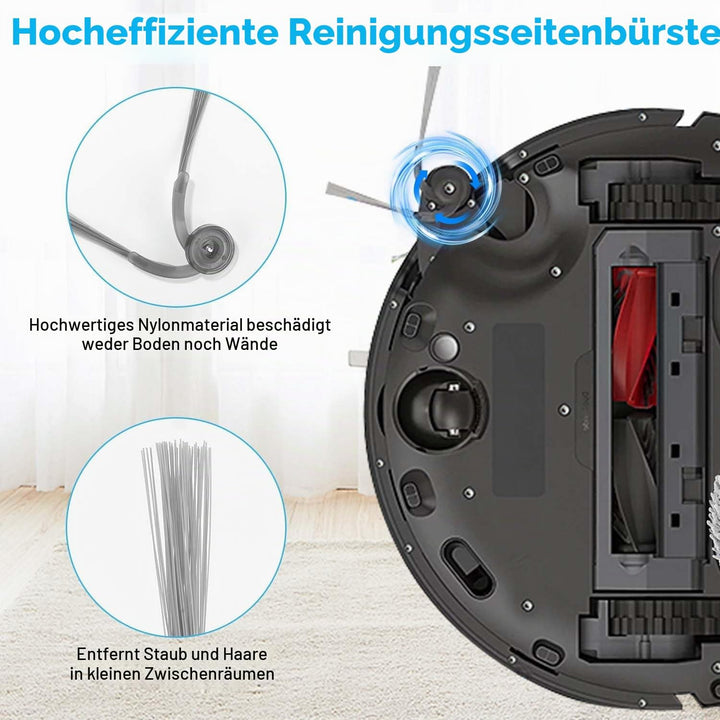26 Stück Zubehör für Roborock Saros 10R/Qrevo Curv 2 Pro/Qrevo CurvX Saugroboter,2 Hauptbürste,4 HEP