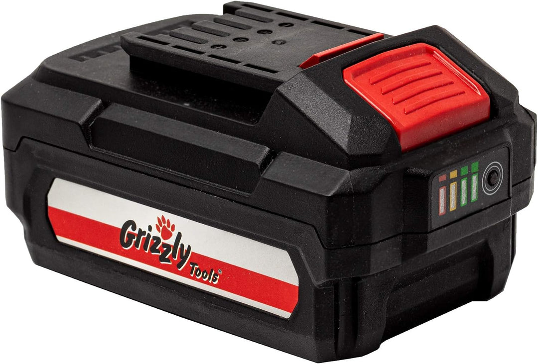 Grizzly Tools Akku 20V, 4,0 Ah geeignet für den Grizzly Tools Akku Rasentrimmer CT2000 Trimmer Sense
