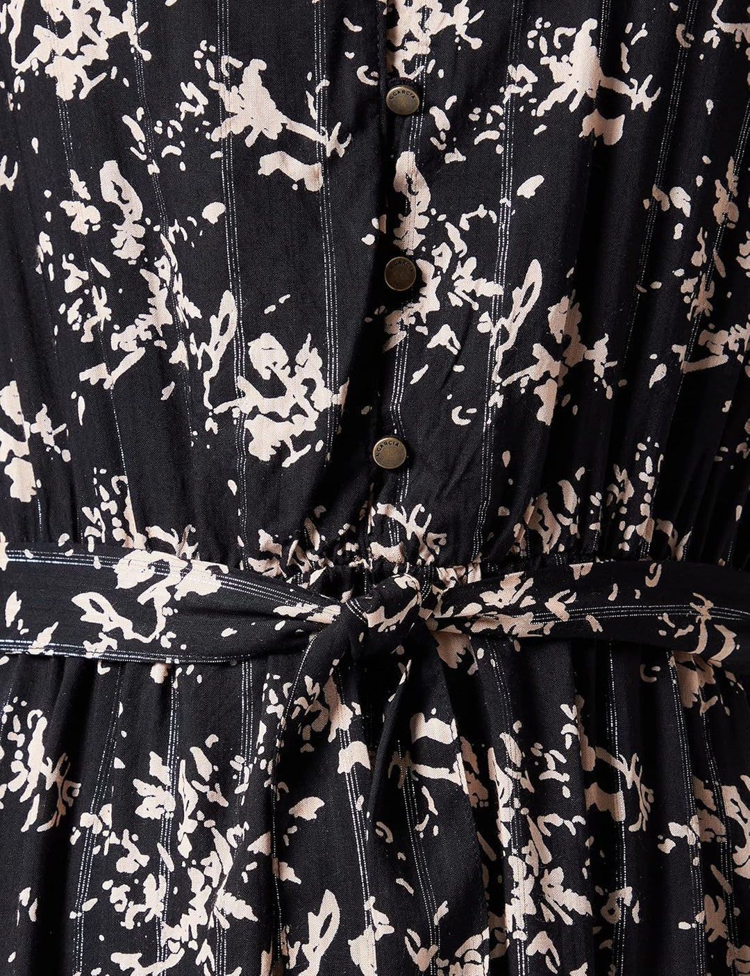 Garcia Damen Kleid XL Schwarz, XL Schwarz