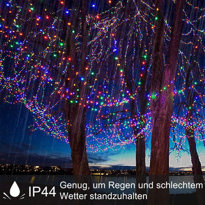 UISEBRT 50m 500 LED Lichterkette Aussen Innen Dekoration für Weihnachten, Ostern, Halloween, Hochzei