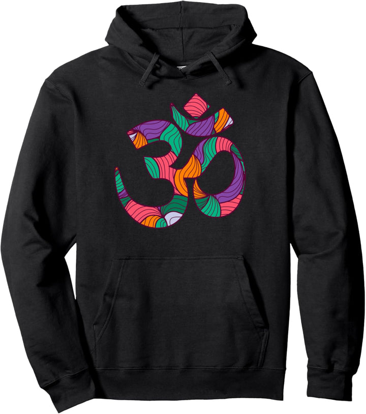 Yoga Shiva Buddha Om Goa Spirituelle Psytrance Pullover Hoodie