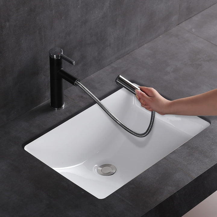 MEJE 202H Rechteckige Unterbau-Spüle 46 x 34.8 x 21.3 cm Keramik-Weiss, 46 X 34.8 X 21.3 Cm