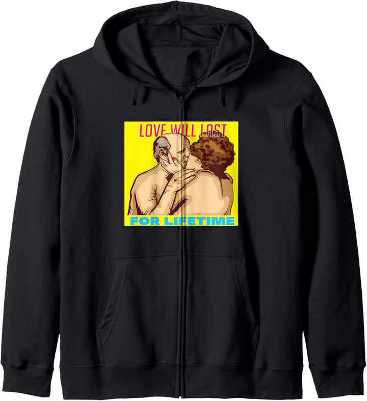 Lustige Alte Ästhetische Pastell Goth Kapuzenjacke