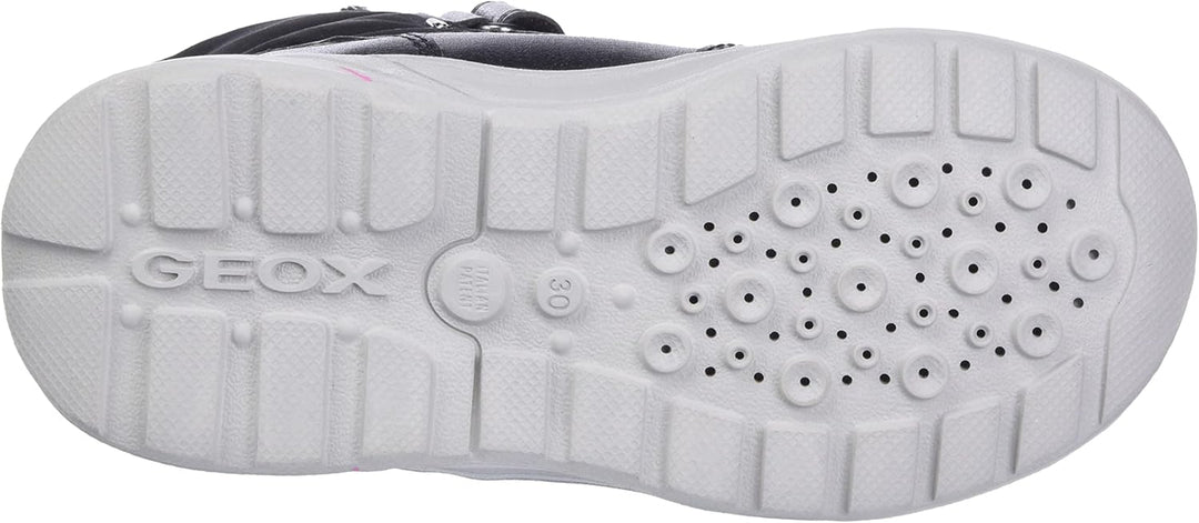Geox Mädchen J Sveggen Girl B ABX Stiefeletten 27 EU Black Multicolor, 27 EU Black Multicolor