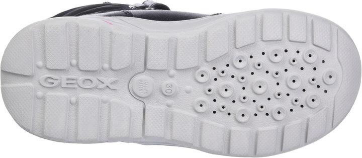 Geox Mädchen J Sveggen Girl B ABX Stiefeletten 27 EU Black Multicolor, 27 EU Black Multicolor