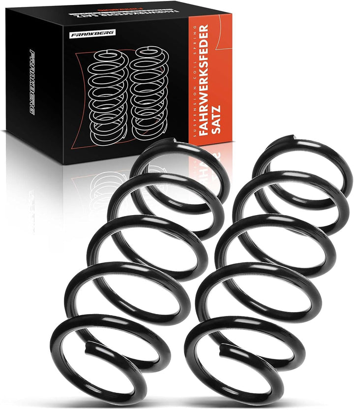 Frankberg 2x Federn Fahrwerksfeder Hinterachse Kompatibel mit 6 Kombi GH 1.8L 2.0L 2007-2013 Replace