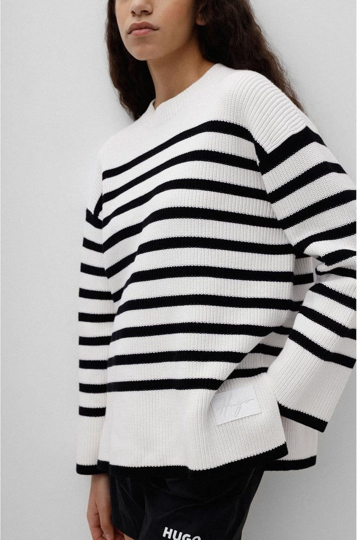 HUGO Damen Sinty Pullover L Open Miscellaneous960, L Open Miscellaneous960