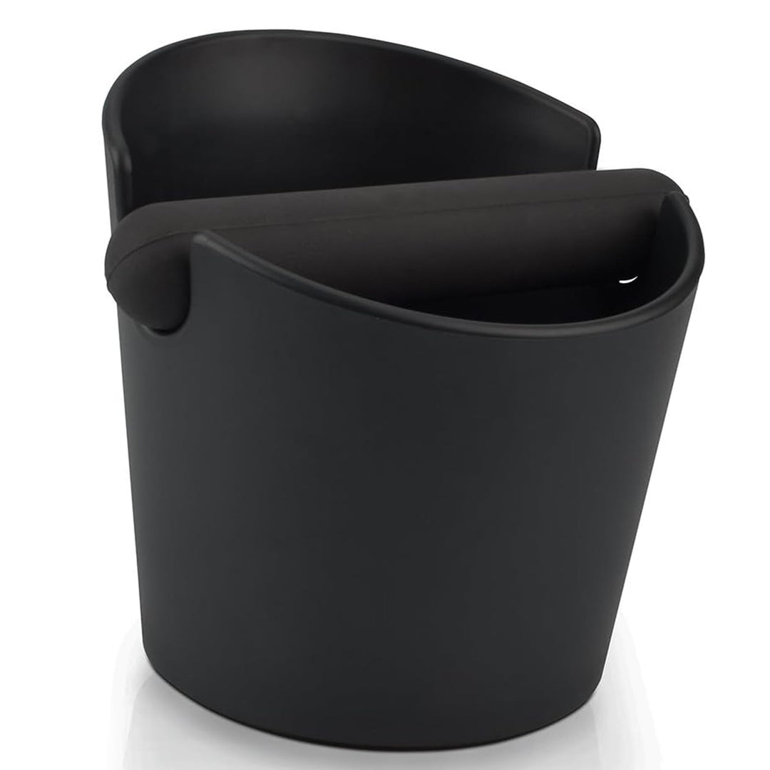 Ideal Swan Abklopfbehälter für Siebträger Knock Box Barista Zubehör Kaffeesatz Abschlagbehälter Espr